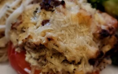 Joni’s Italian Chicken stuffed Peppers